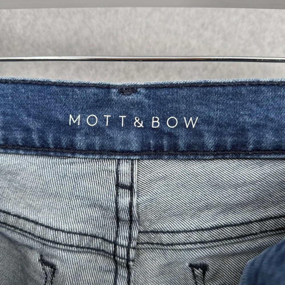 Mott & Bow Womens Boyfriend Jeans Size 27 Slim Straight Stretch Comfort Casual - Picture 5 of 12